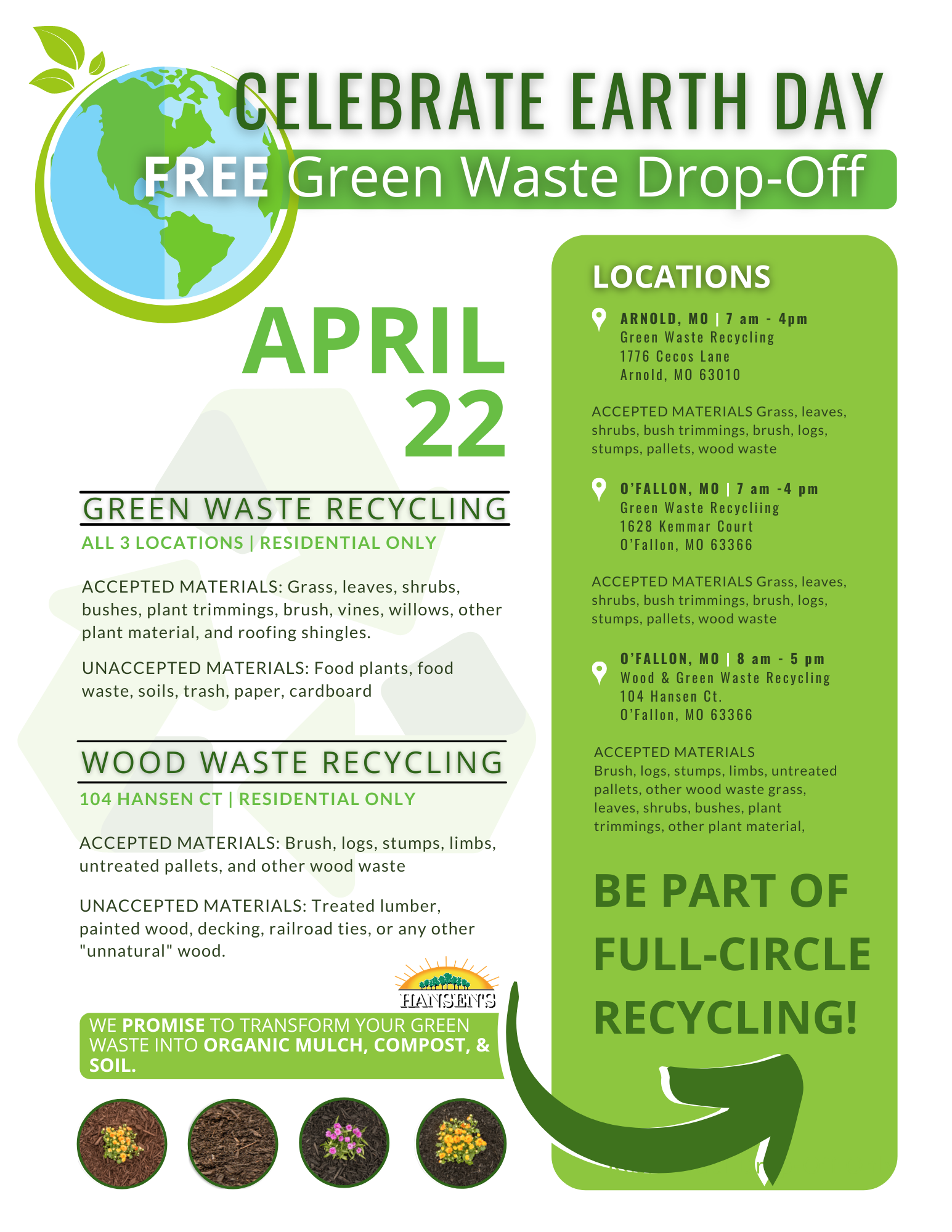 free green waste recycling missouri